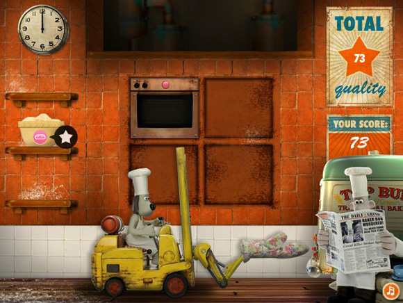 forklift games online wallace gromit top bun